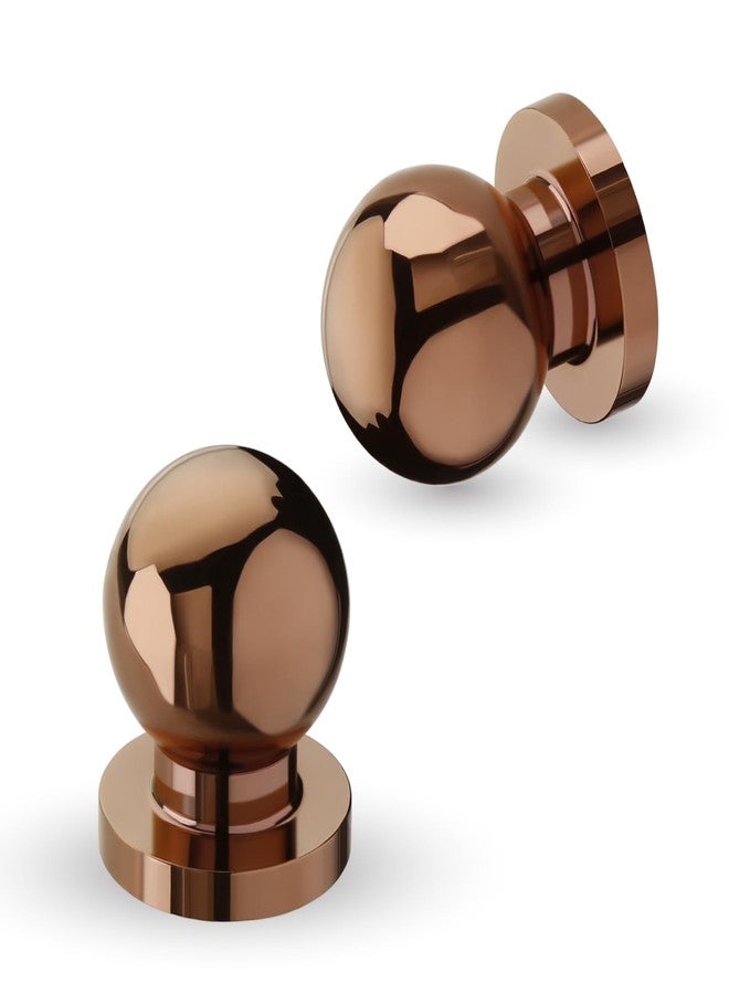 LAPO مجموعة مقابض LAPO المكونة من 6 قطع للخزائن - مقابض أدراج عصرية من الفولاذ المقاوم للصدأ للمطبخ، وخزانة الملابس، والخزائن، وأثاث المنزل (طلاء ذهبي وردي بتقنية PVD) - Image 1